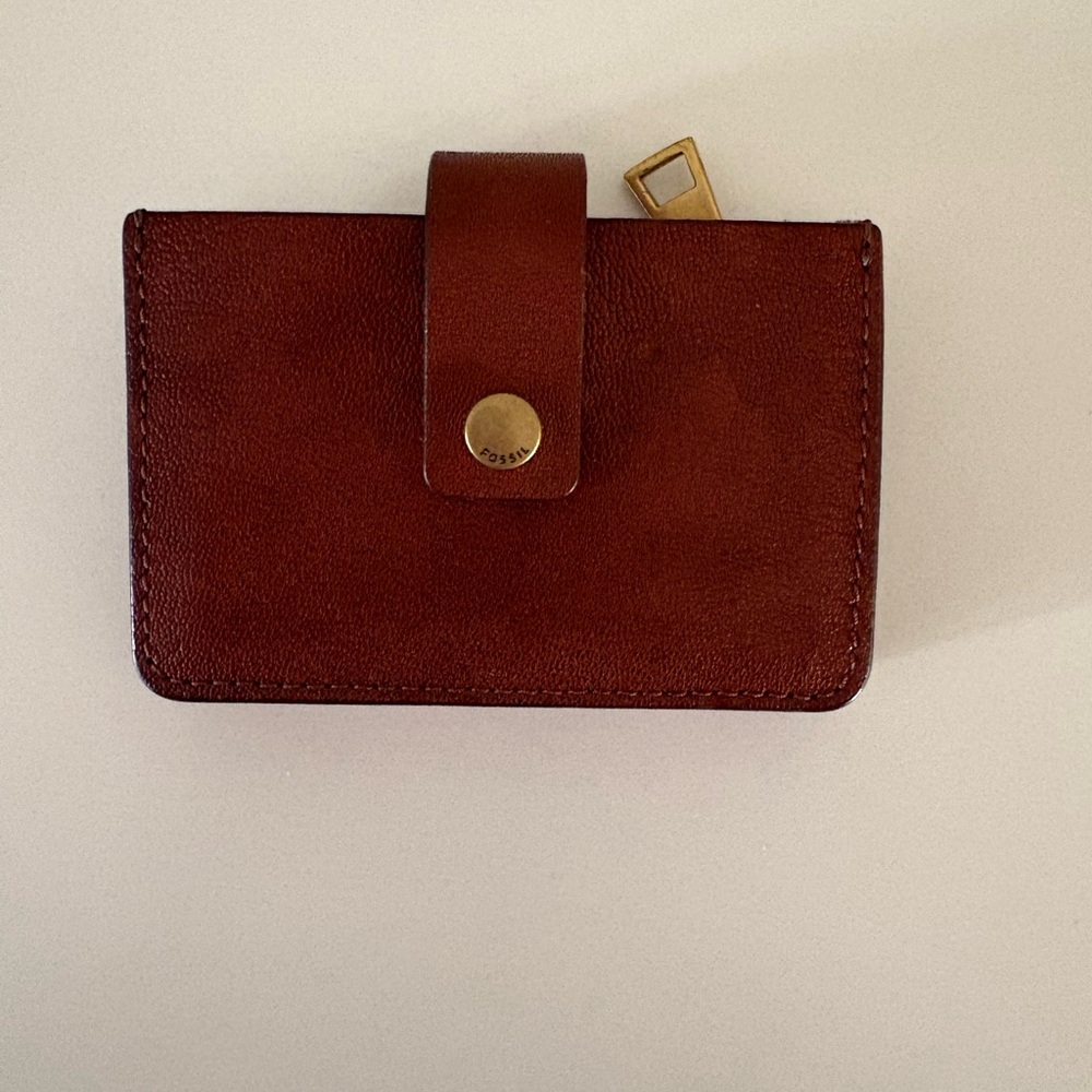 Fossil Brown Leather Wallet